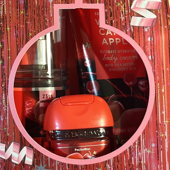 NWT-B&BW Candy Cane Set / Mini Backpack/ Mini Fragrance Set/ Sanitizer Holder - Picture 11 of 12